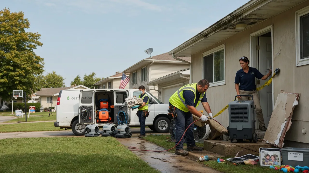 Water Damage Restoration in North, VA near me